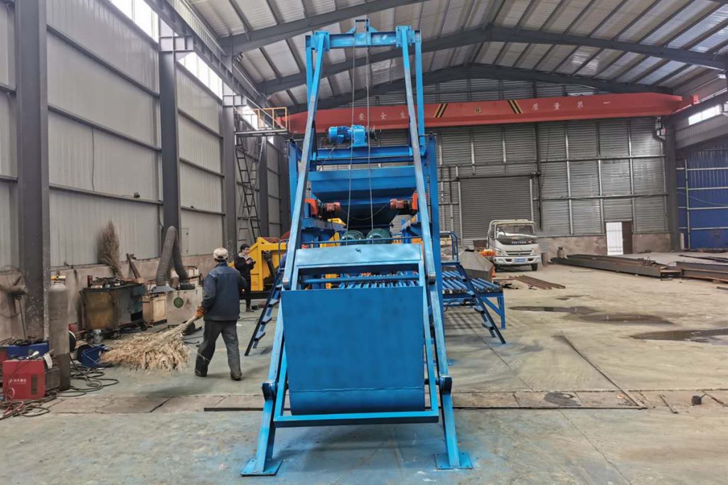 雙振臺式水溝蓋板預制件生產(chǎn)設備